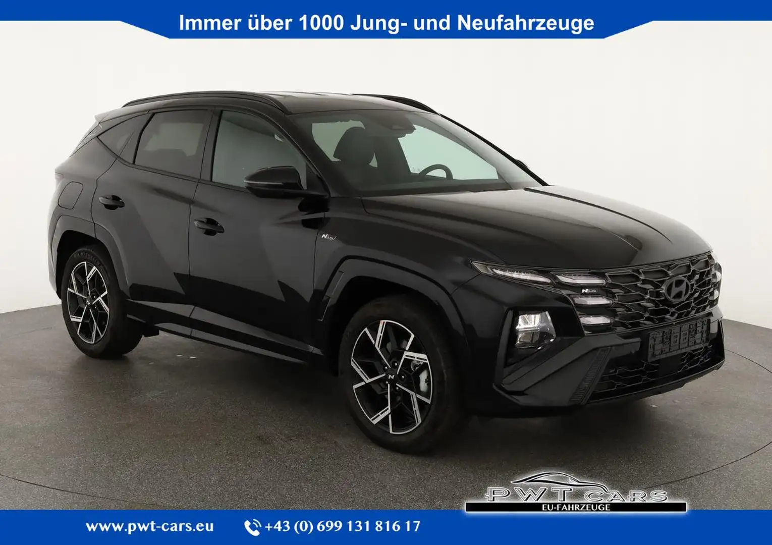 Hyundai TUCSON 1.6 T-GDI PHEV N-LINE, ACC, Navi, 19-Zoll, Kame... Schwarz - 1