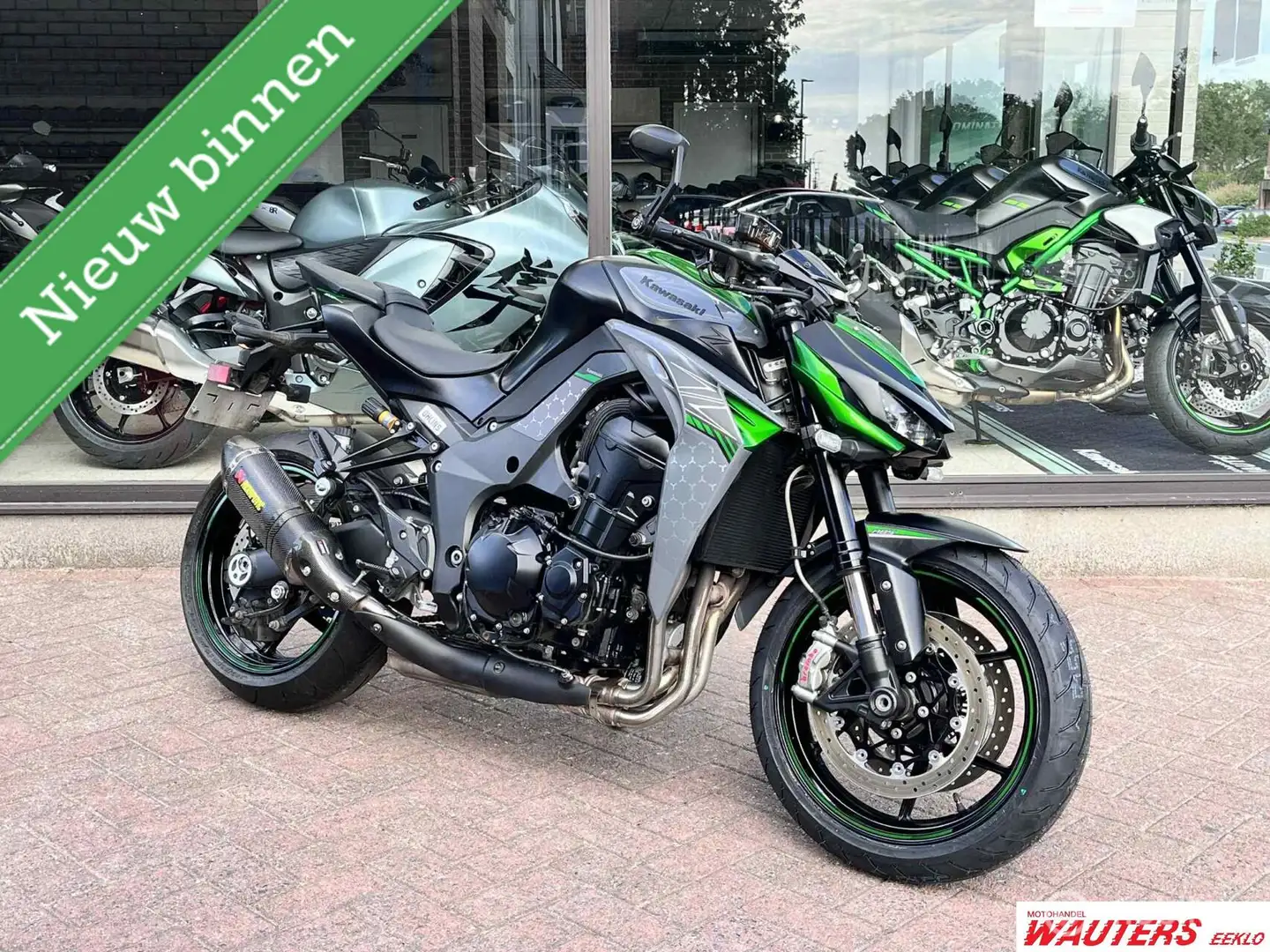 Kawasaki Z 1000 R Akrapovic Zwart - 1