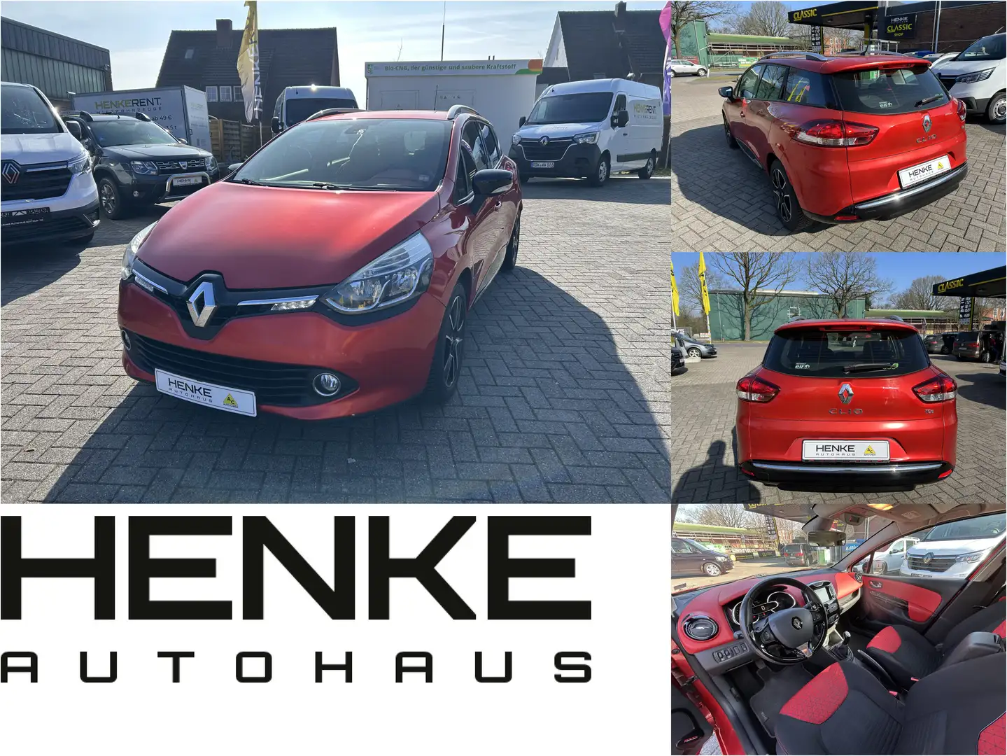 Renault Clio IV Grandtour 0.9 TCe 90 Luxe ENERGY Rot - 1