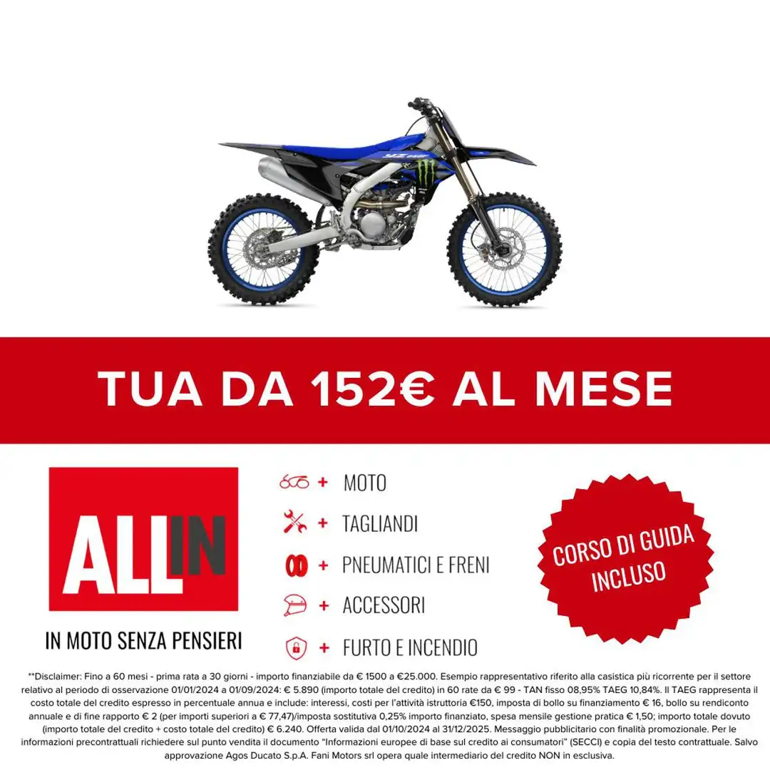 Yamaha YZ 250 MonsterEnergy Alb - 2