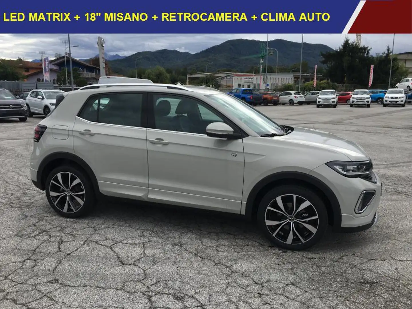 Volkswagen T-Cross 1.0 TSI 115 CV R-Line PROMOZIONE!! PRONTA CONSEGNA Grigio - 2