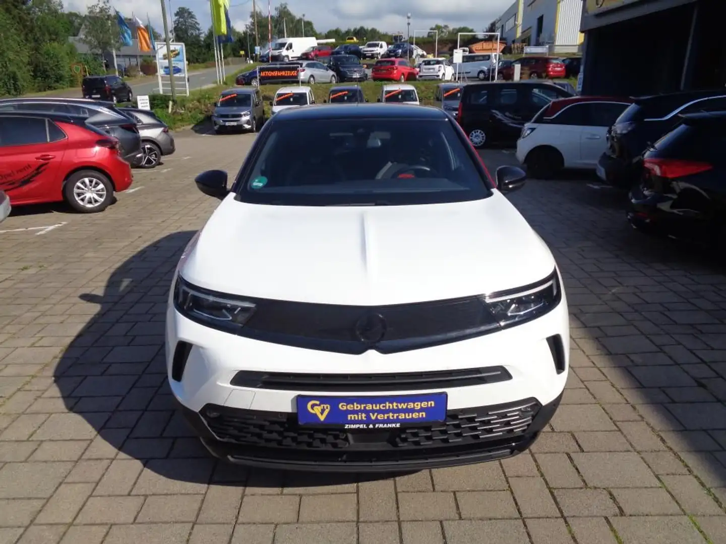 Opel Mokka GS 1.2T Klimaautomatik+DAB+Kamera+CarPlay+ Blanc - 2