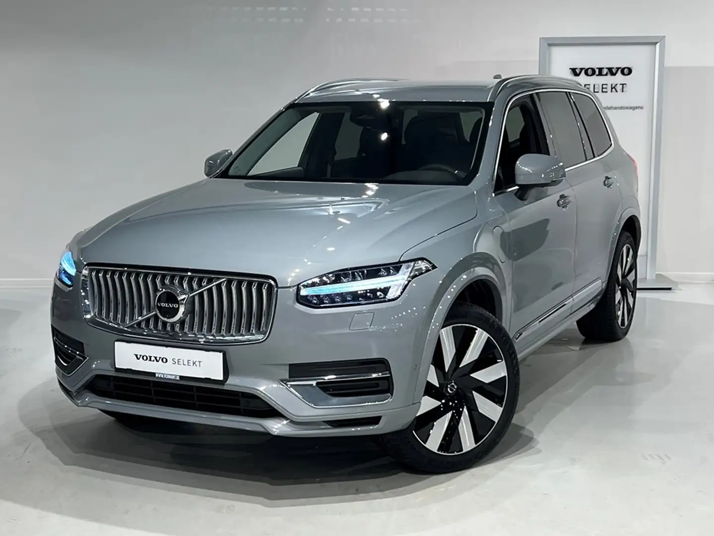Volvo XC90 T8 Recharge Bright Long Range Gris - 1