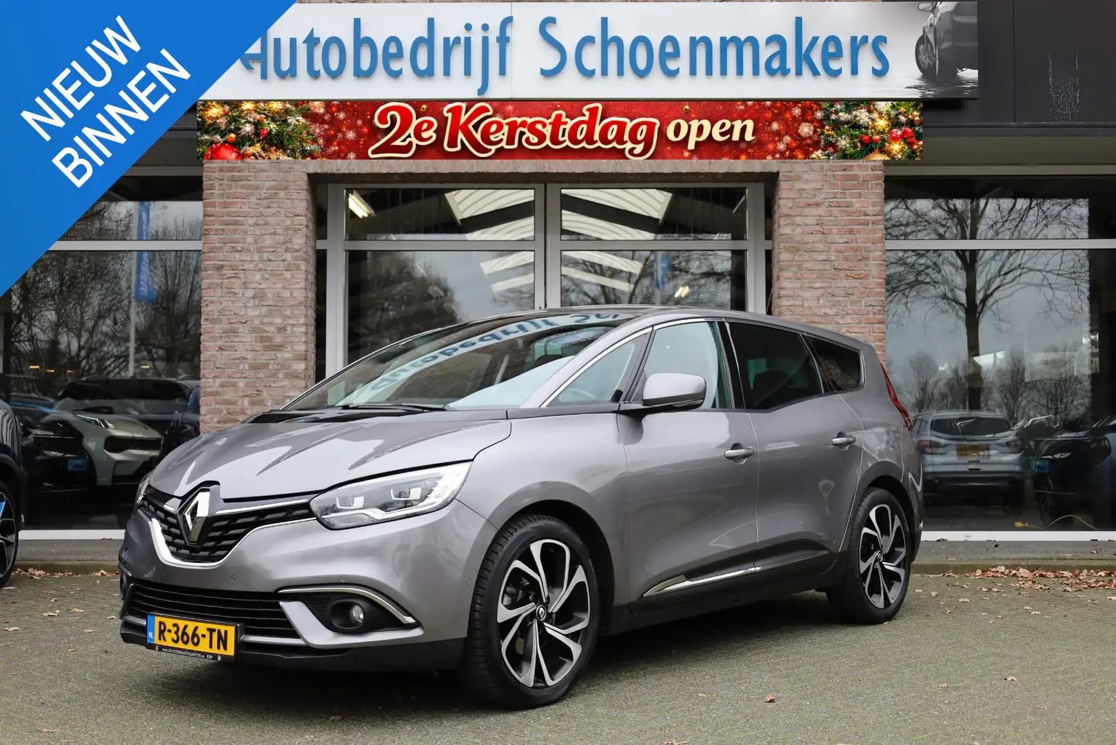 Renault Grand Scenic 1.3 TCe Intens 7p. TREKHAAK HALF-LEER CAMERA NAVI Gris - 1