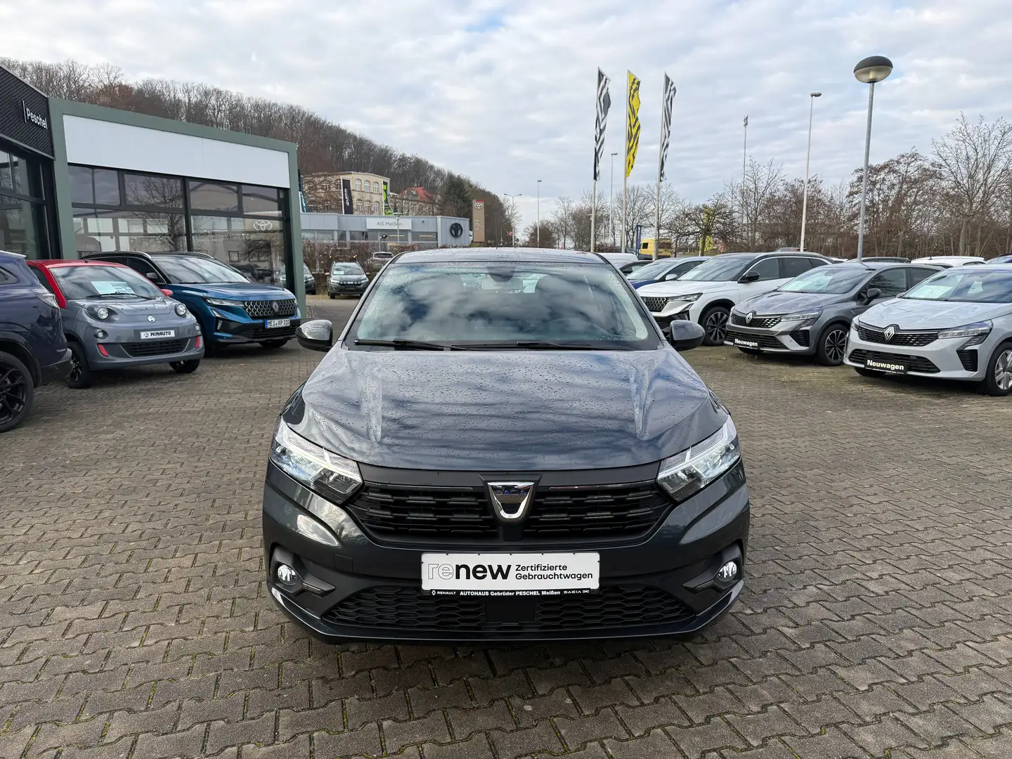 Dacia Sandero Comfort SCe65 PDC WR Multimediasystem Klima Gris - 2