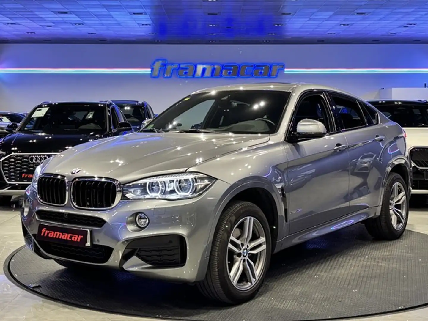 BMW X6 xDrive 30dA Gris - 1