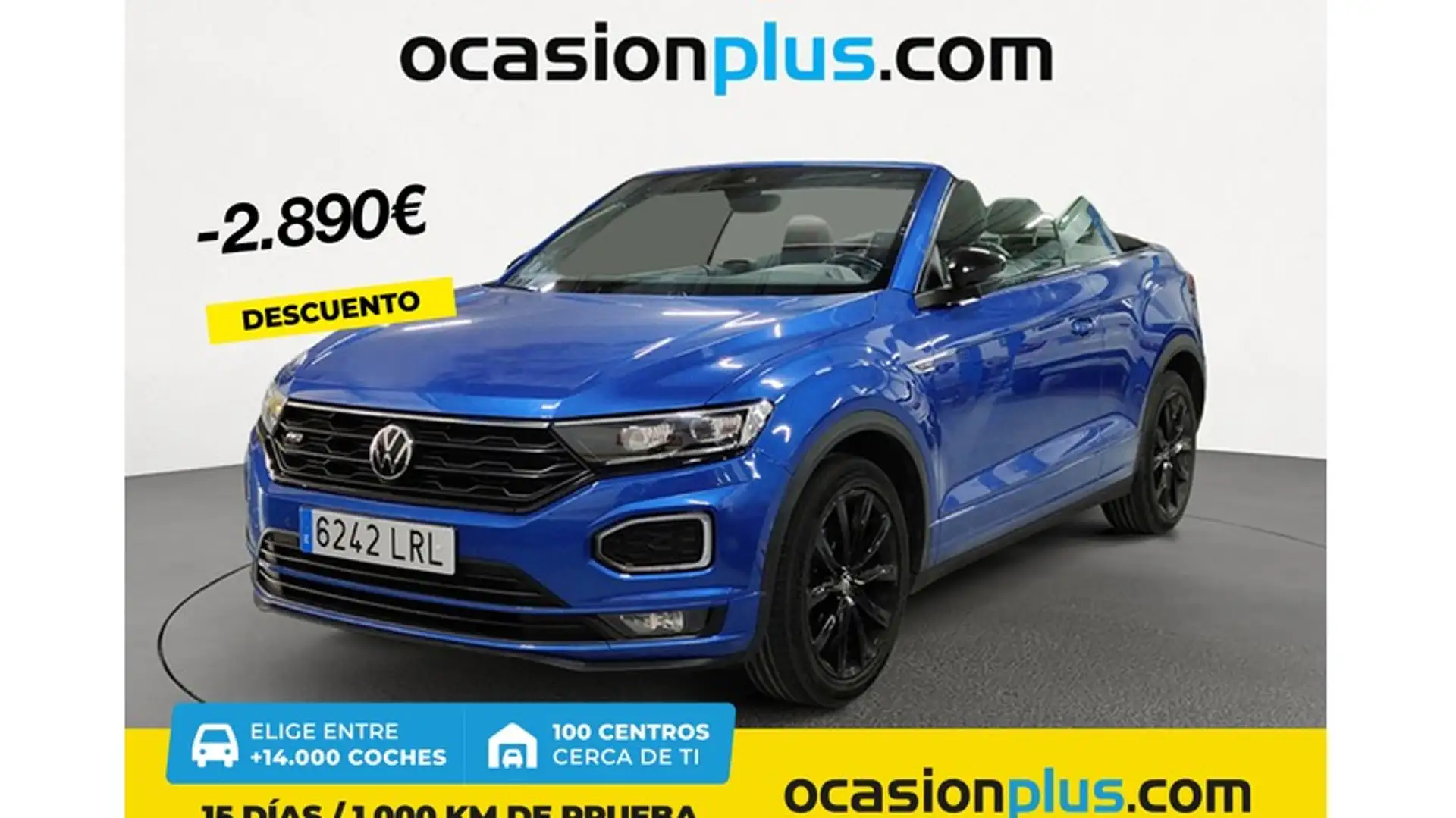 Volkswagen T-Roc Cabrio 1.5 TSI R-Line DSG7 Azul - 1