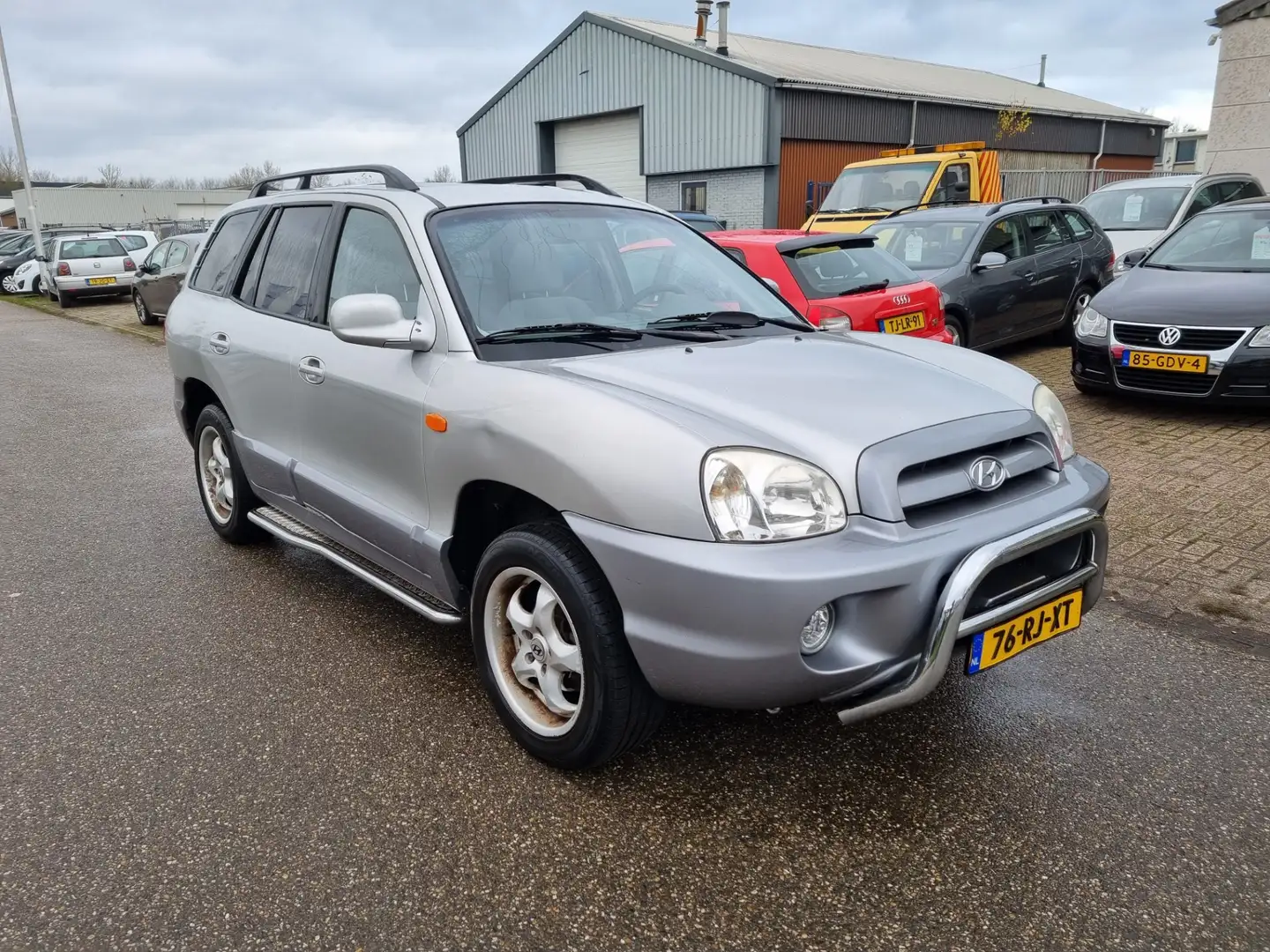 Hyundai SANTA FE 2.0i-16V Dynamic Motion Clima Bj:2005 NAP! Grijs - 2