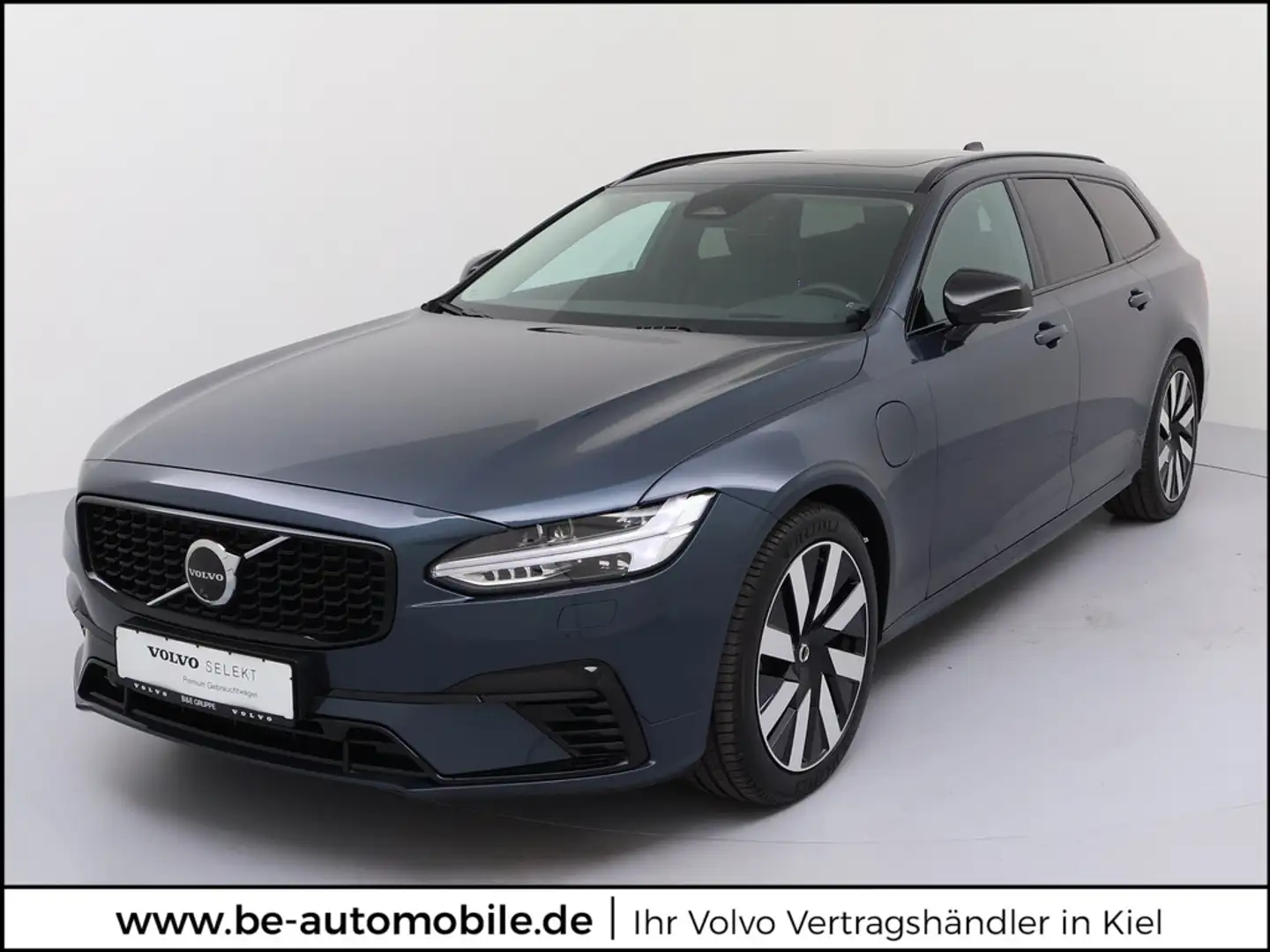 Volvo V90 Kombi T8 Plus Dark Recharge Plug-In Hybrid AWD Blau - 1
