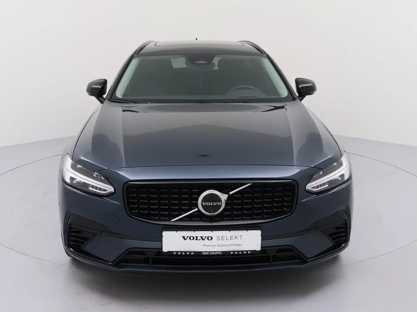Volvo V90 Kombi T8 Plus Dark Recharge Plug-In Hybrid AWD Blau - 2