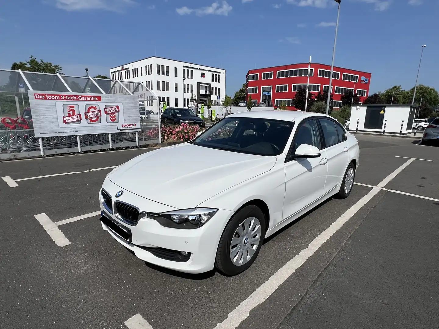 BMW 316 Klima, Sitzheizung, TÜV, Bluetooth, Türbeleuchtu Weiß - 1