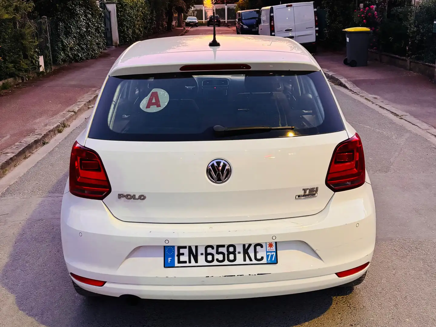Volkswagen Polo Polo 1.2 TSI 90 BMT Match Blanc - 1