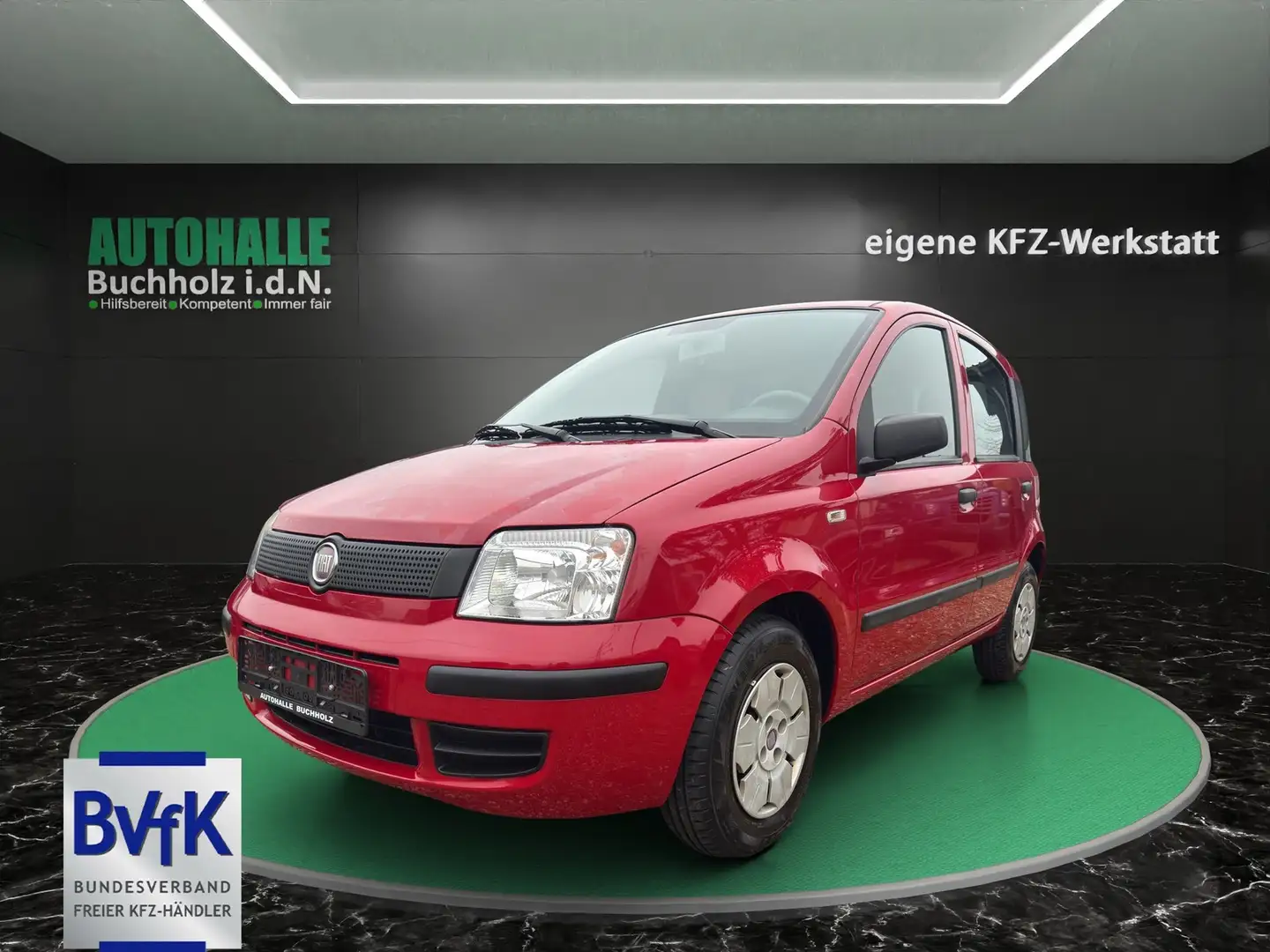 Fiat Panda 1.1 8V Active~SERVO~4 Türig~ALLWETTERREIFEN~wenig Rot - 1
