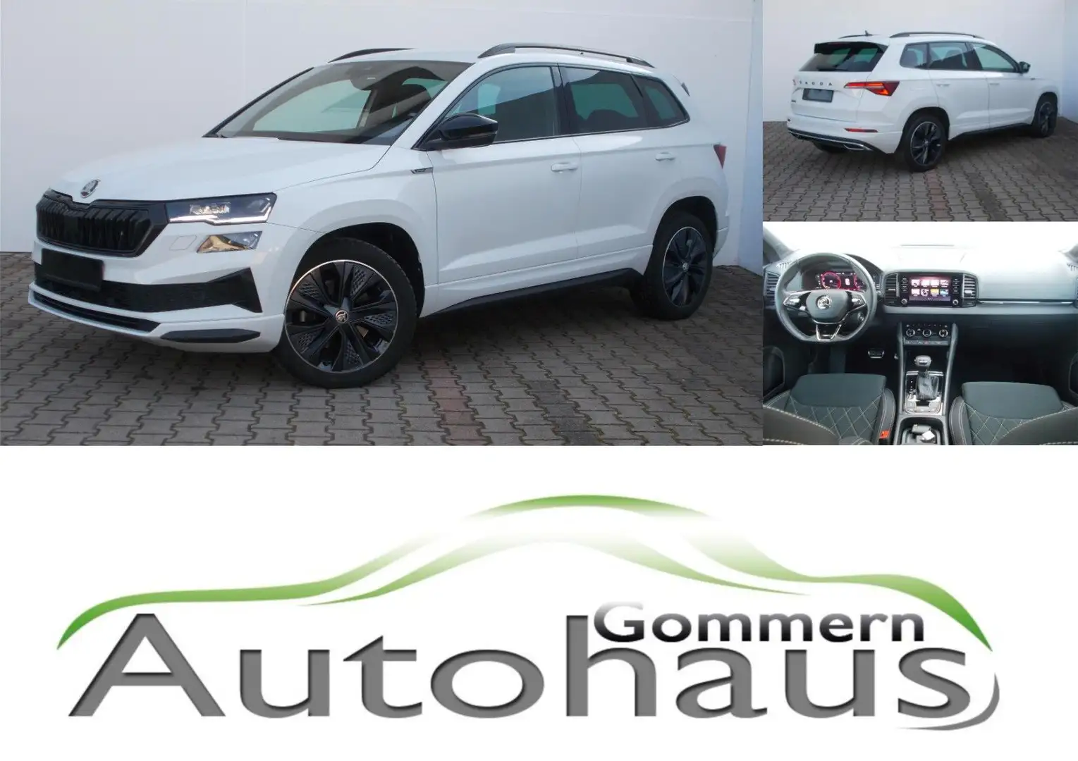 Skoda Karoq 1.5 TSI Sportline * DSG * Navi *ACC * LED Weiß - 1