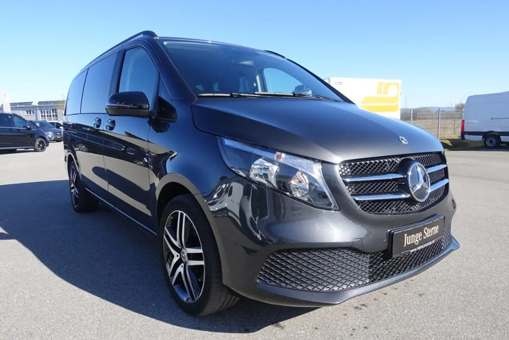 Mercedes-Benz V 250 d Edition 4M MBUX+AHK+Navi+Kamera+7-S Gris - 2
