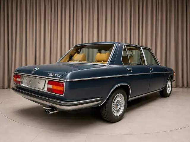 BMW BMW 3,3 Li (E3) – das Paradeschiff der BMW Oberklasse manual + sunroof from classic car collection