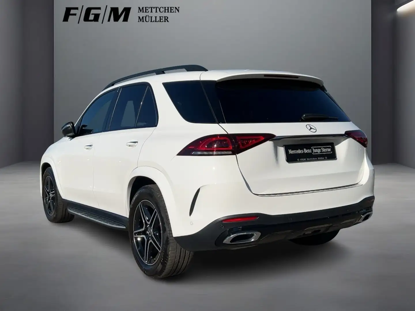 Mercedes-Benz GLE 350 d 4M AMG Line AHK|KeyGo|MBeam|Pano|TWA Weiß - 1