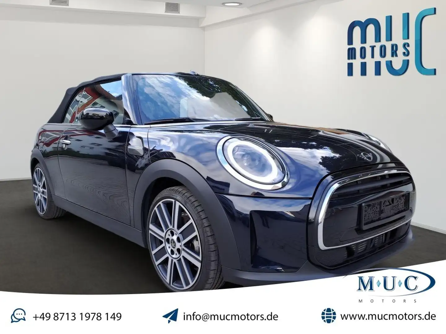 MINI Cooper Cabrio Cooper 1.5 Yours Trim ~Cabrio~HeadUp Schwarz - 1