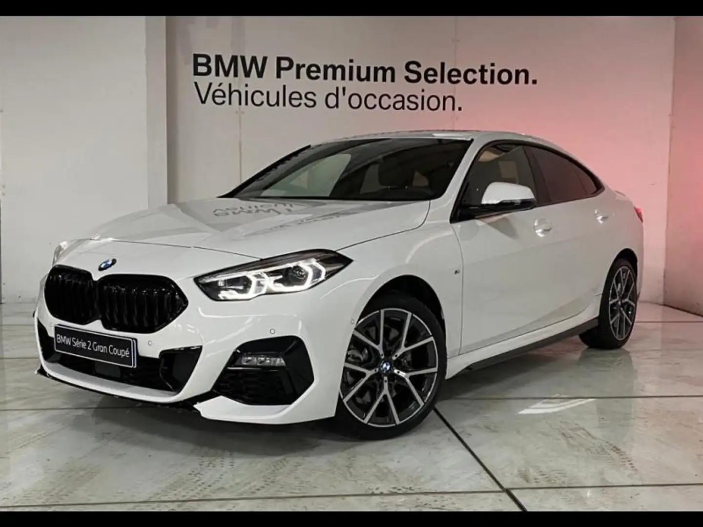 BMW 220 220dA xDrive 190ch M Sport Blanc - 1