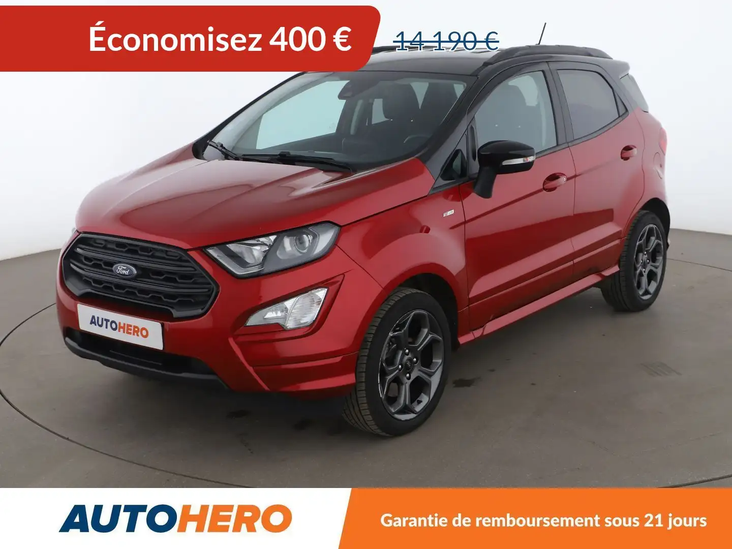 Ford EcoSport 1.0 EcoBoost ST Line Rouge - 1