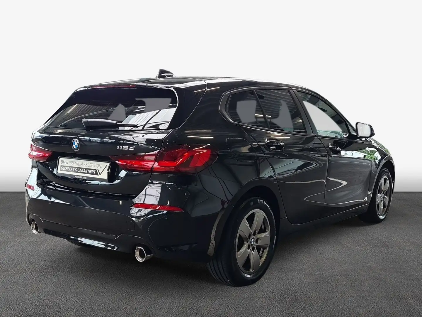 BMW 118 d Hatch Advantage DAB LED Shz. Lenkradhz. uvm. Schwarz - 2