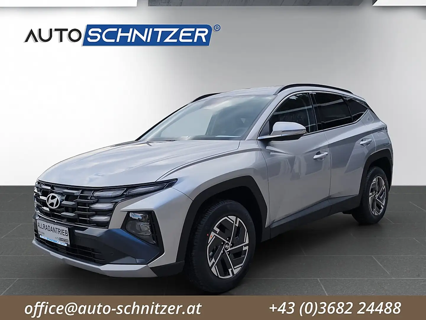 Hyundai TUCSON Tucson 1,6 T-GDI HEV 4WD Jubilé Aut. Silber - 1