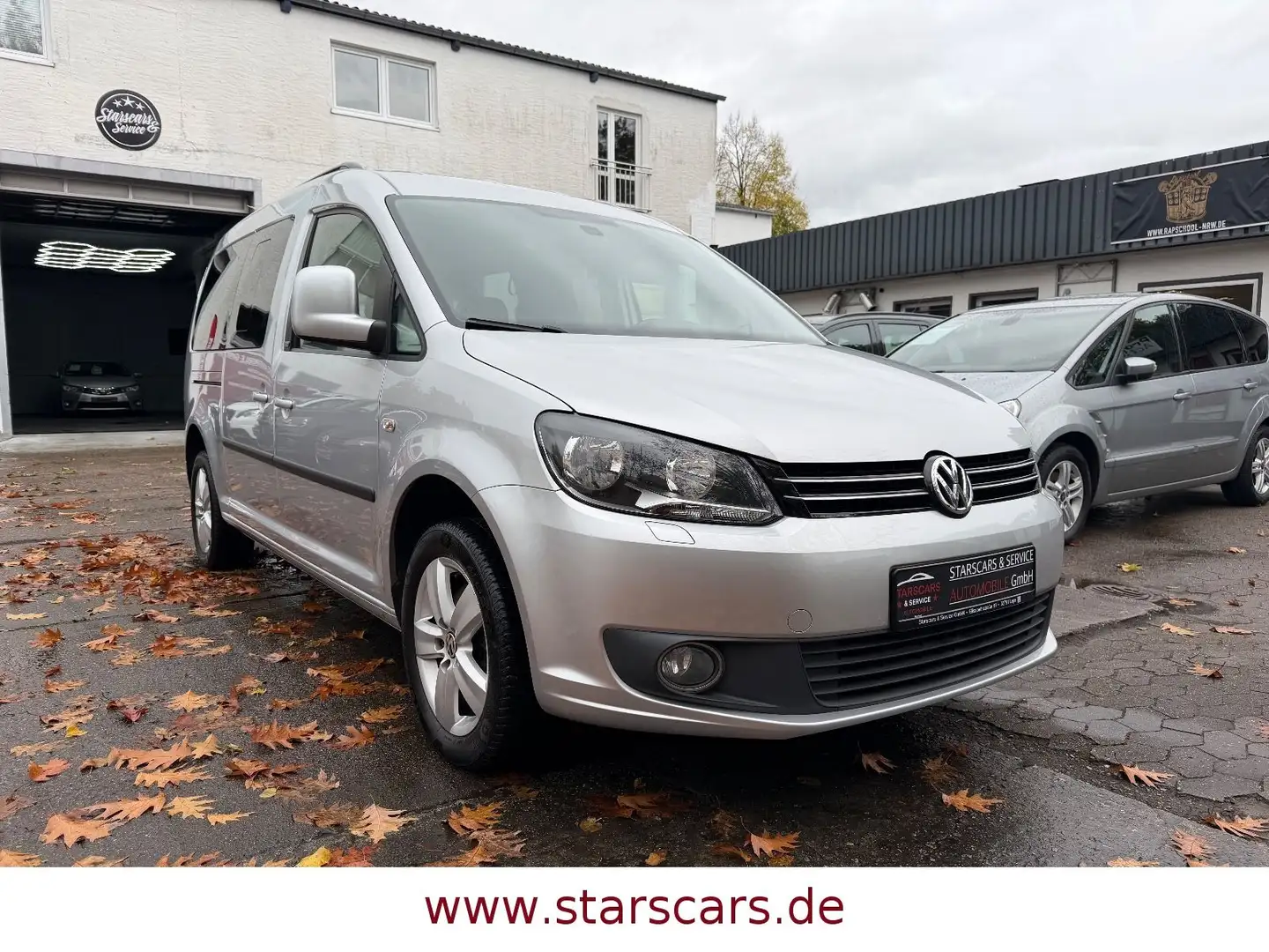 Volkswagen Caddy *KOMBI-MAXI*1HAND*7-SITZER*BI-FUEL*LPG-GAS* Argent - 1