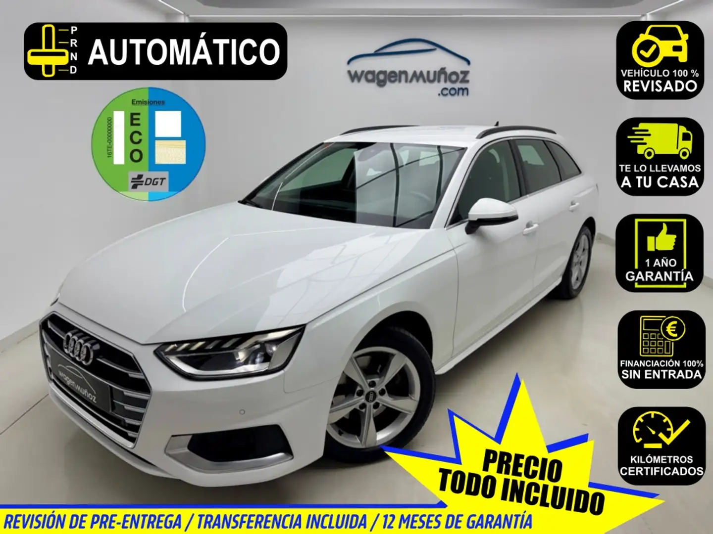 Audi A4 Avant 35 TDI Advanced S tronic 120kW Blanco - 1