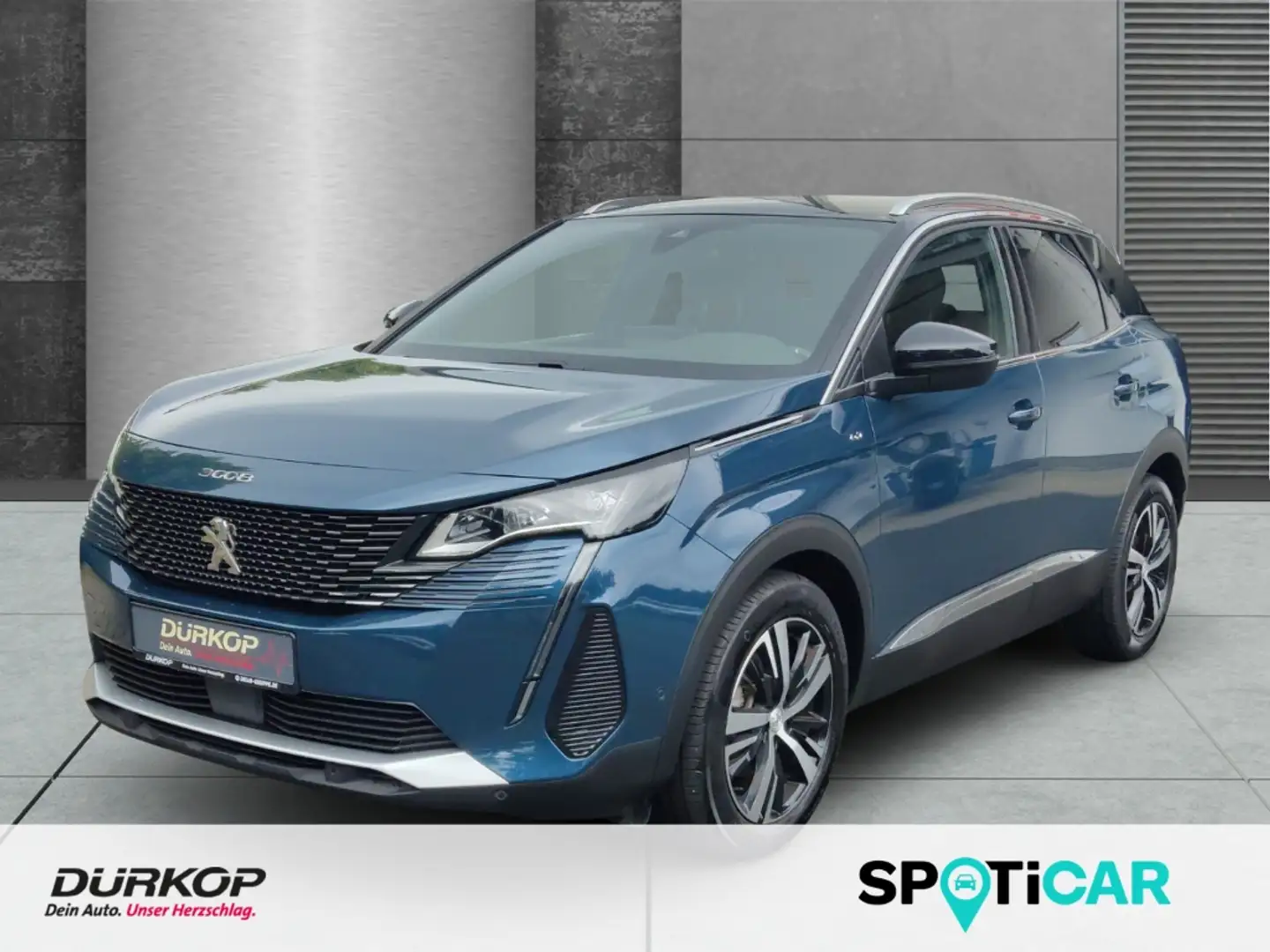 Peugeot 3008 1.2 PureTech 130 GT 8-AT SHZ el.-Heckklappe Blu/Azzurro - 1