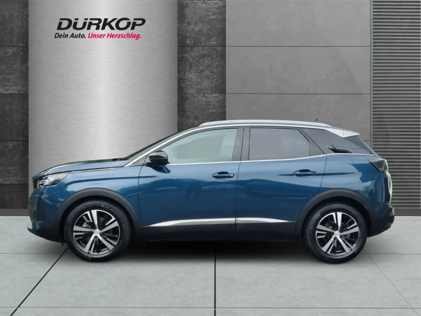 Peugeot 3008 1.2 PureTech 130 GT 8-AT SHZ el.-Heckklappe Blu/Azzurro - 2