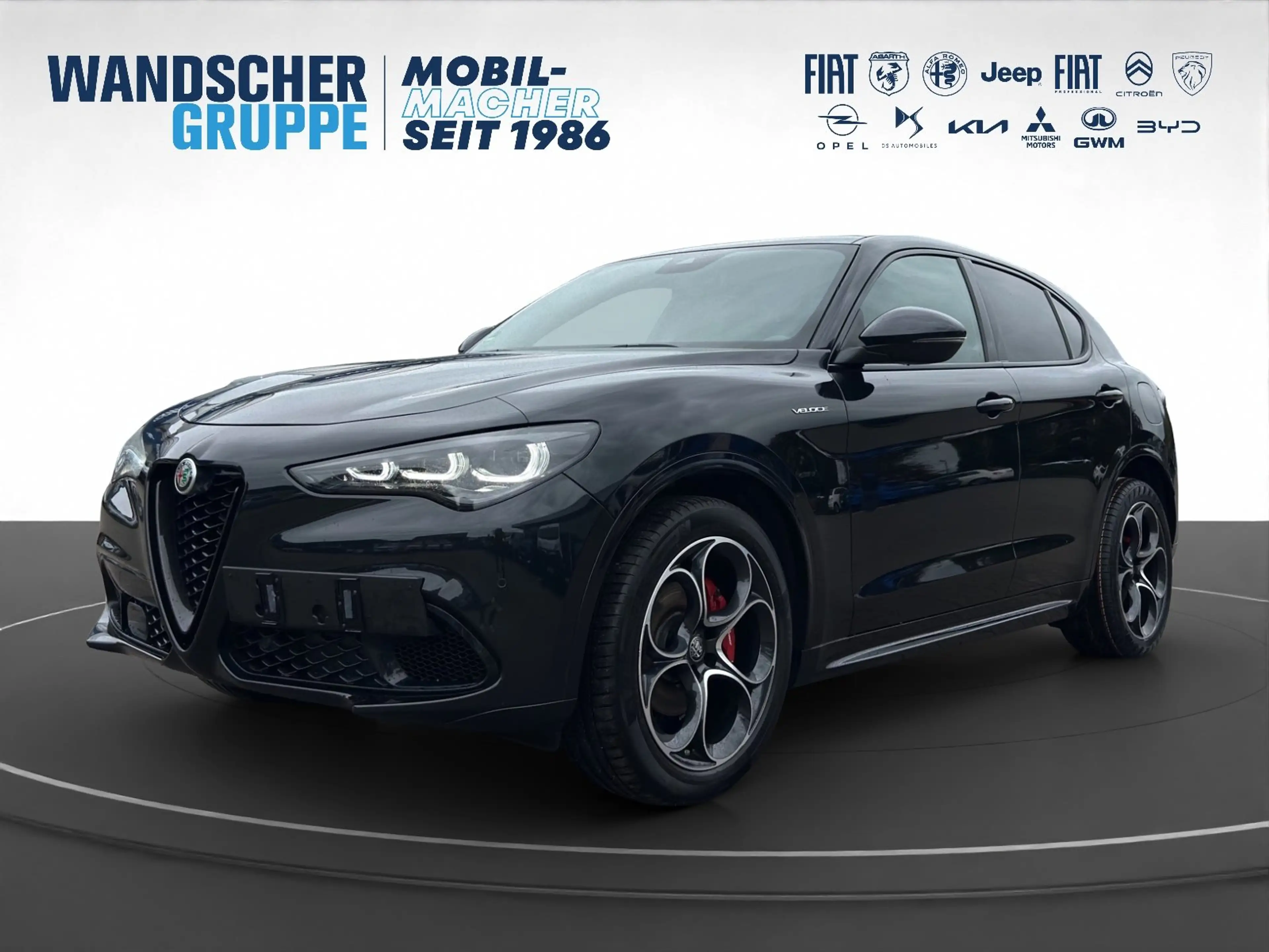 Alfa Romeo Stelvio 2.0 Veloce Turbo Q4 LED AHK PANO NAV
