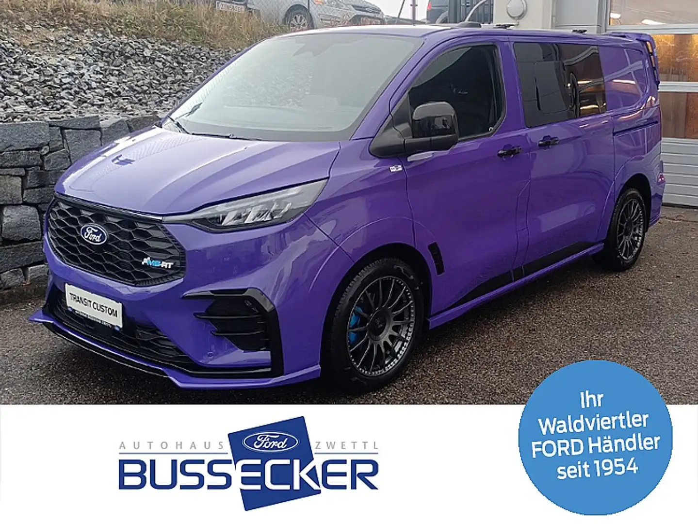 Ford Transit Custom DoKa MS-RT Violett - 1