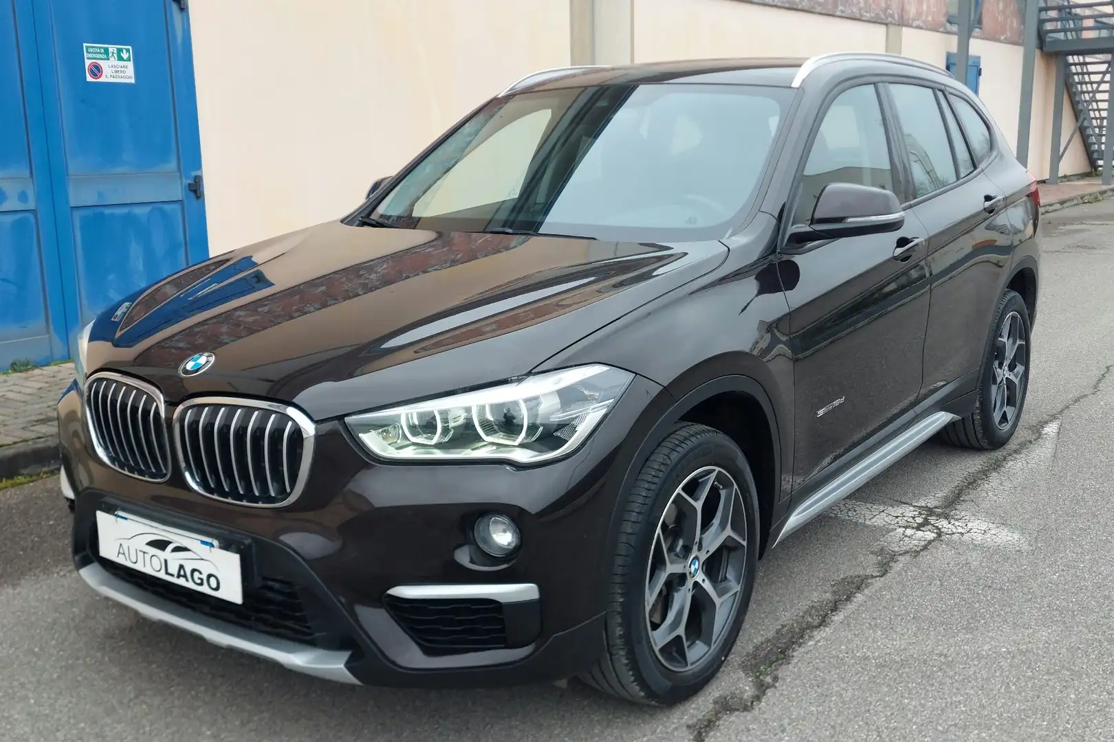 BMW X1 sdrive18d xLine auto Marrone - 2