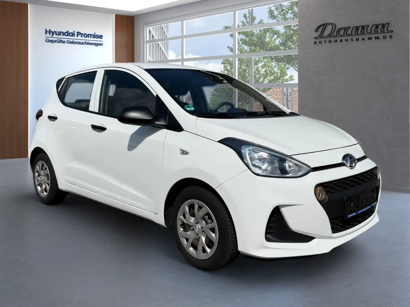 Hyundai i10 blue Classic Bílá - 2
