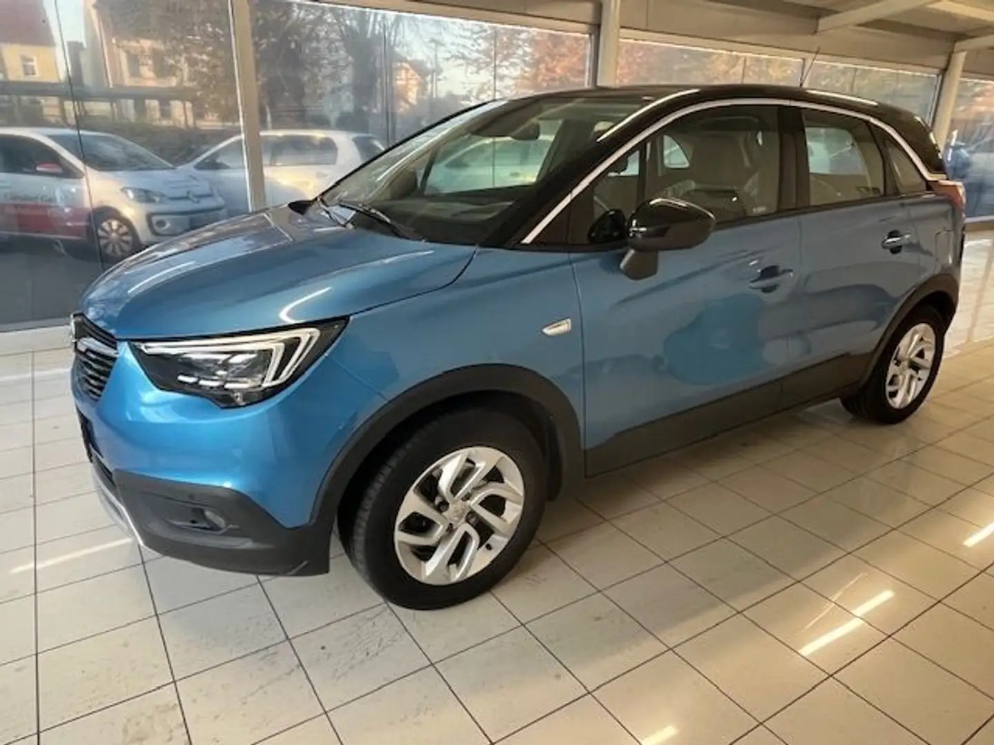 Opel Crossland X 1.2 Automatik Innovation+1.Hand+Head Bleu - 2
