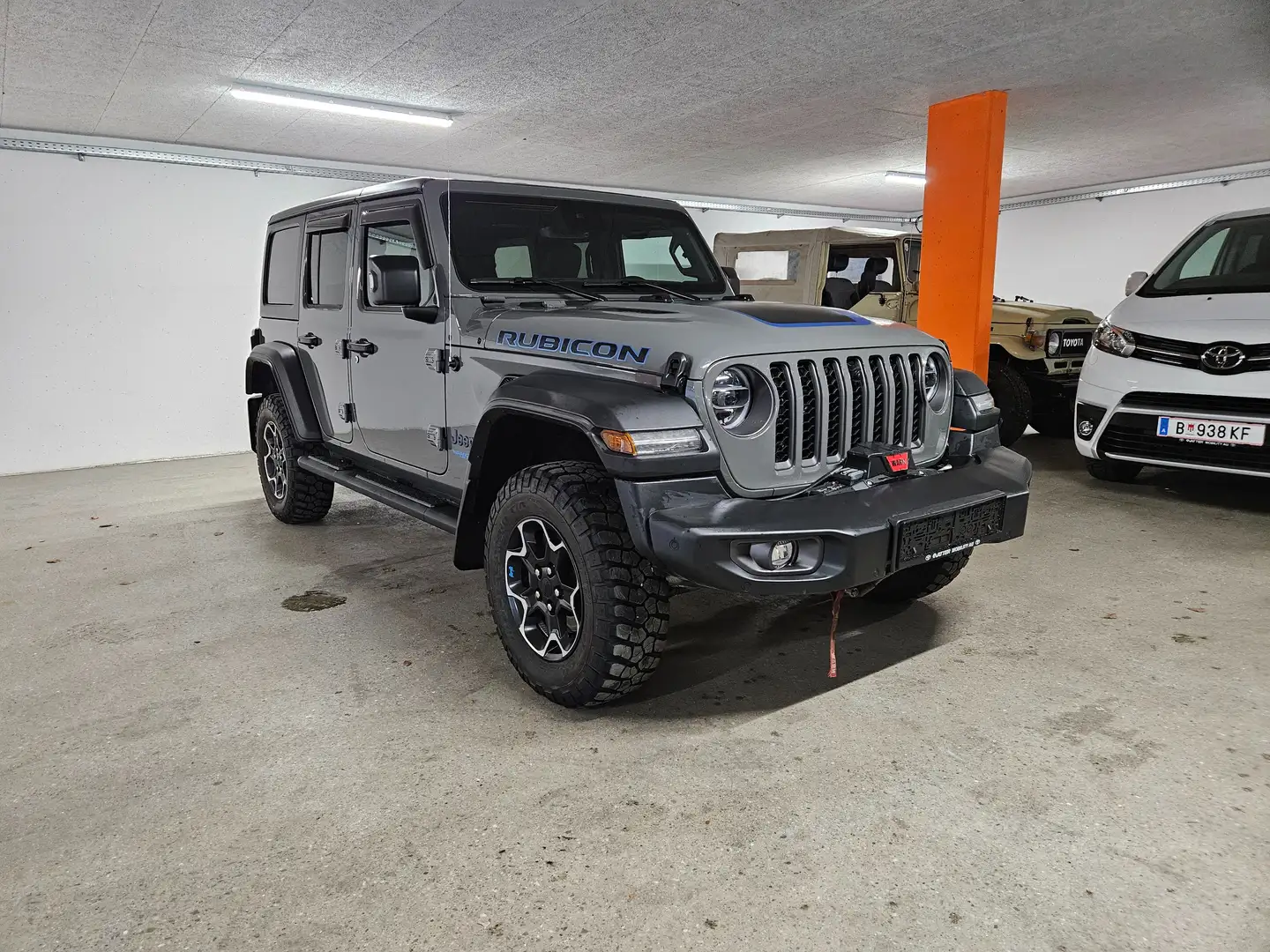 Jeep Wrangler Plug-In Hybrid Rubicon 4xe Grau - 2