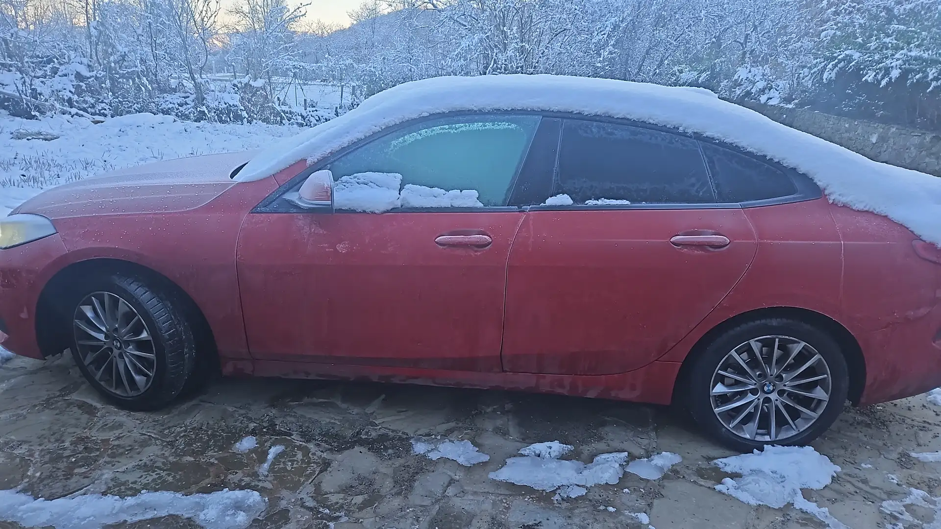 BMW 220 Serie 2 Gran Coupe 220i Gran Coupe Busn Adv auto Roşu - 1