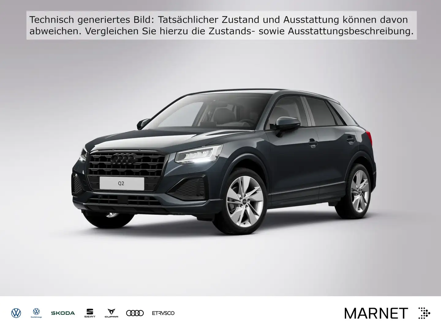 Audi Q2 Advanced 35 TFSI*Navi*LED*PDC*Virtual Cockpit Grau - 1