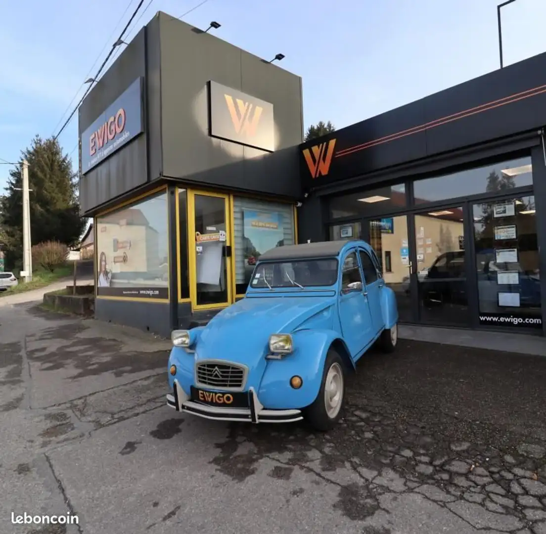 Citroen 2CV 2 CV Citroën 2CH 4 Blauw - 1