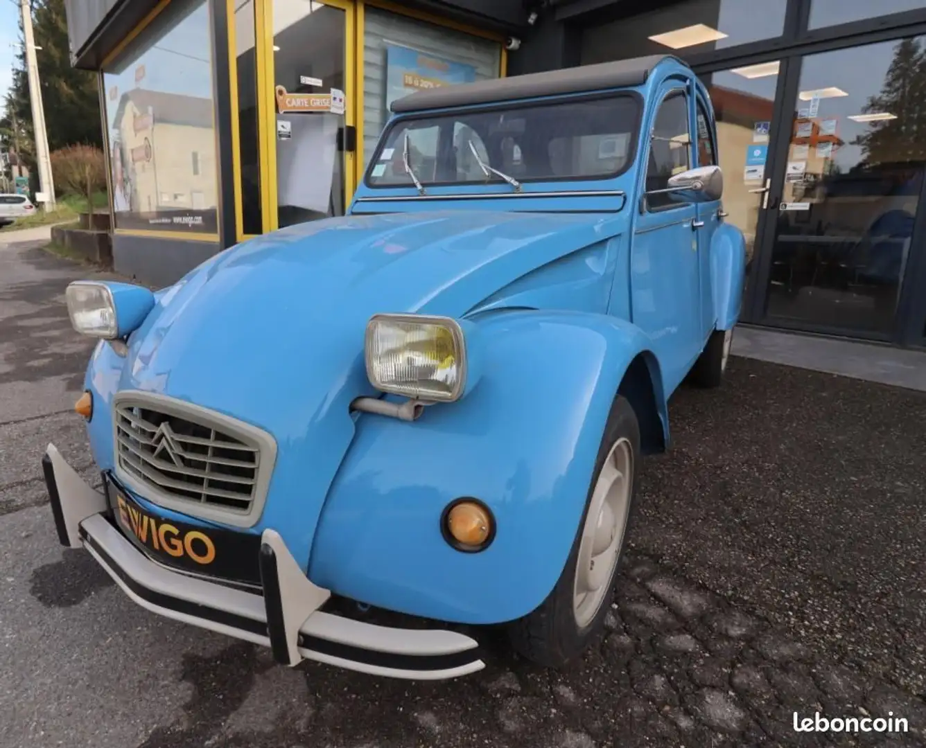 Citroen 2CV 2 CV Citroën 2CH 4 Blauw - 2