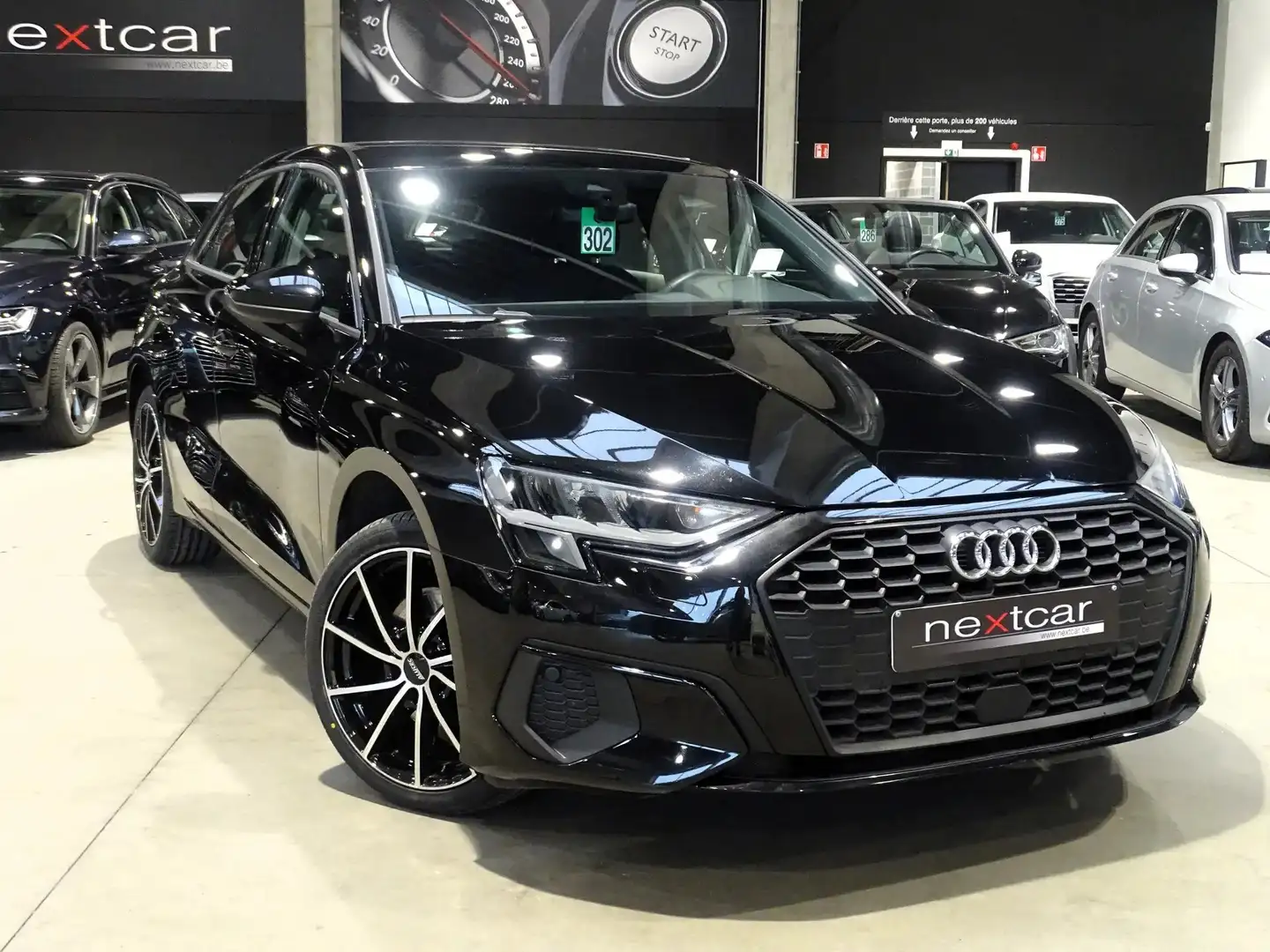 Audi A3 30TDi SportBack Adv. New *CARPLAY-CRUISE-NAVI-LED* Noir - 2