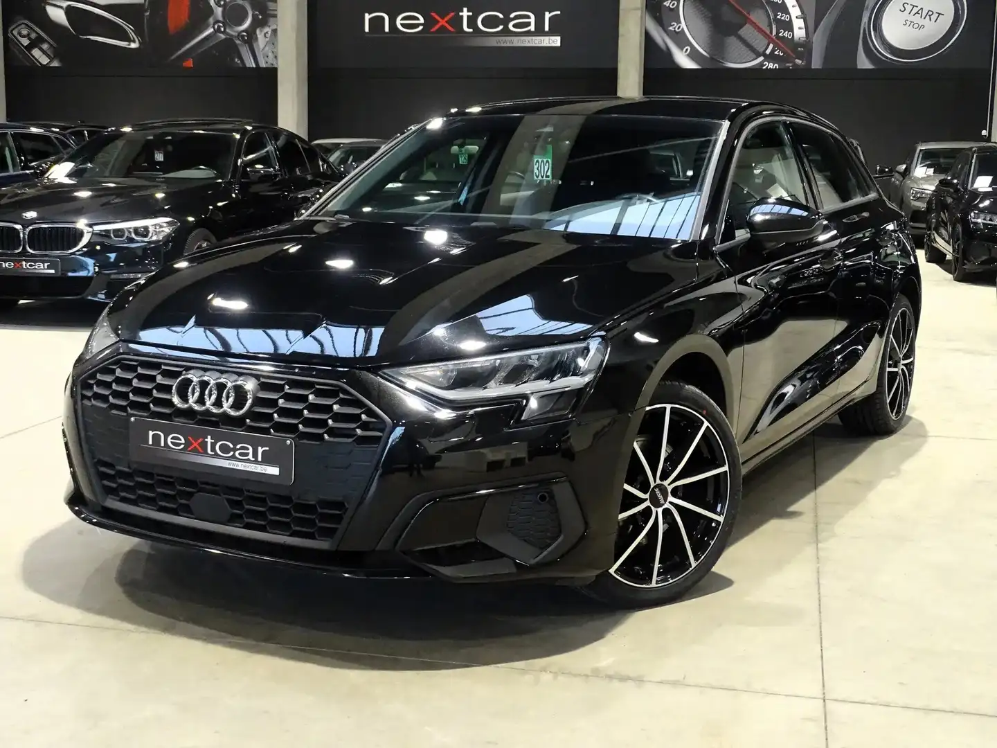 Audi A3 30TDi SportBack Adv. New *CARPLAY-CRUISE-NAVI-LED* Noir - 1