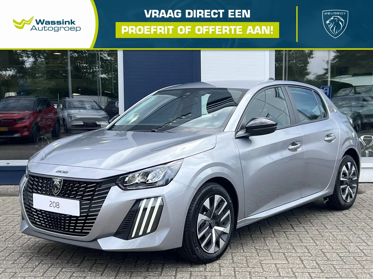 Peugeot 208 1.2 PureTech 75pk Style | Navigatie | Airco | Park Gris - 1