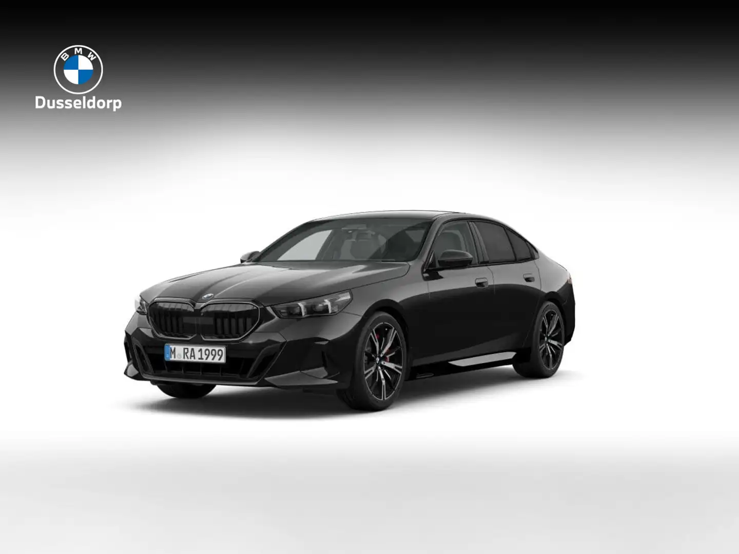 BMW 520 5 Serie 520d Zwart - 1