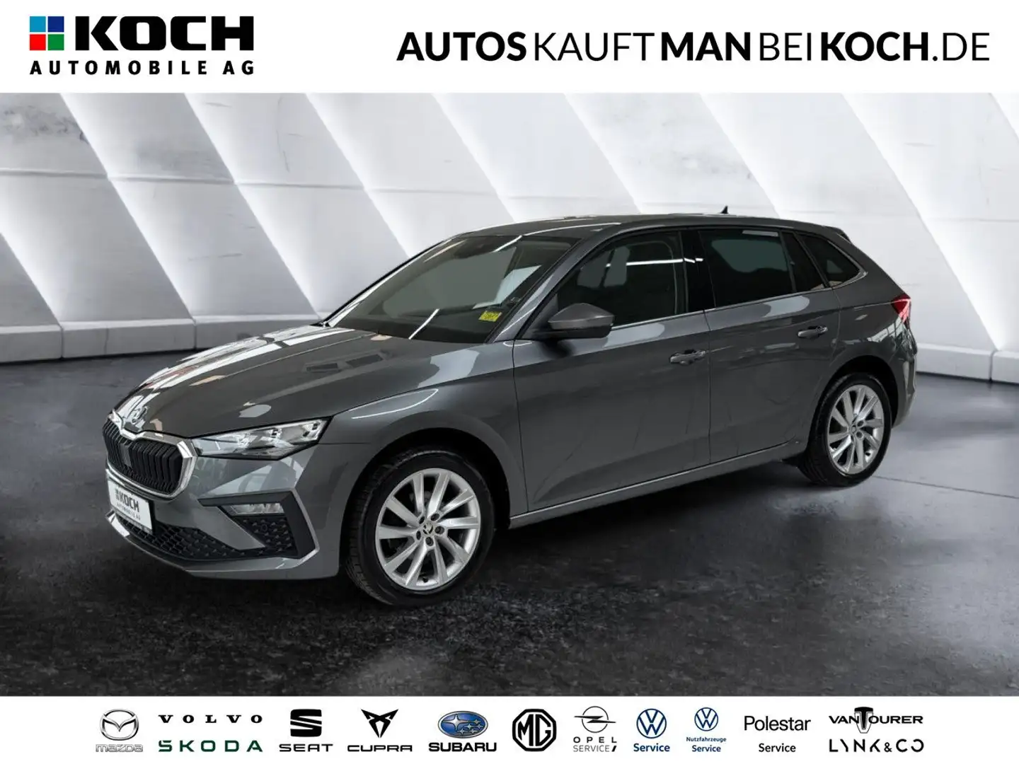 Skoda Scala 1.5 TSI Selection LED LHZ SHZ TEMP DAB KAM Gris - 1
