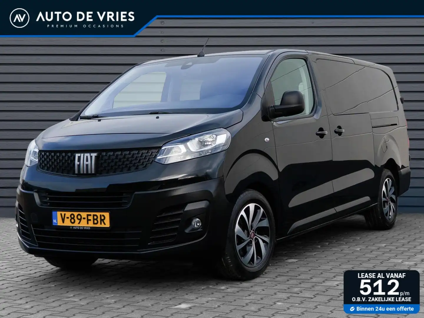 Fiat Scudo Bestel 2.0 MultiJet 180pk L3 Automaat DC Business Czarny - 1
