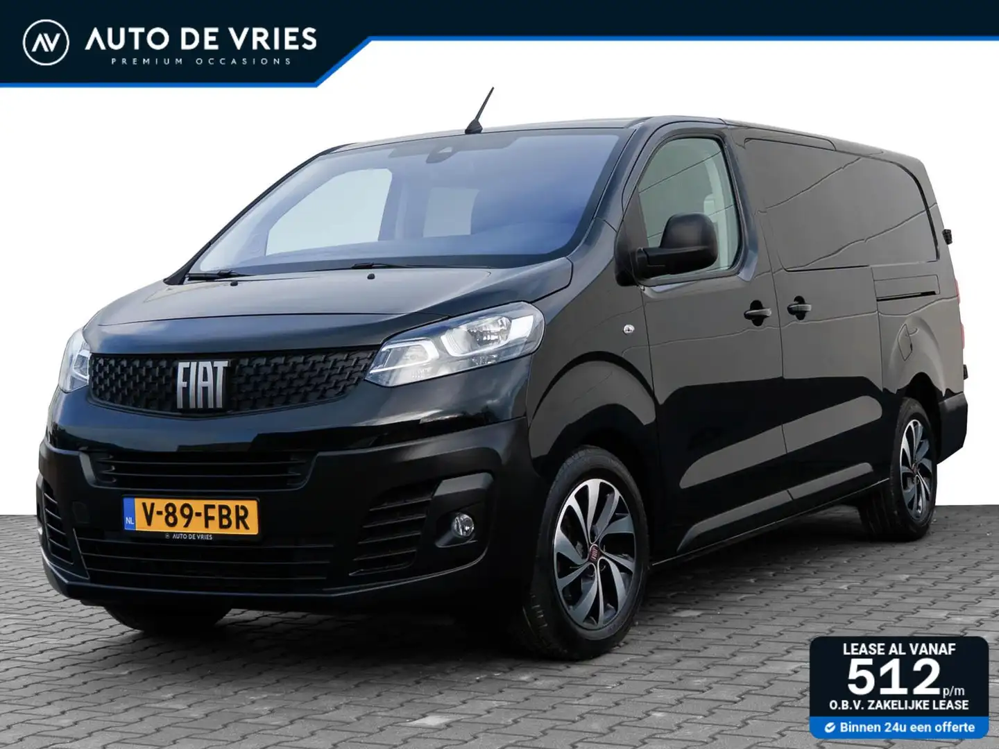 Fiat Scudo Bestel 2.0 MultiJet 180pk L3 Automaat DC Business Noir - 1