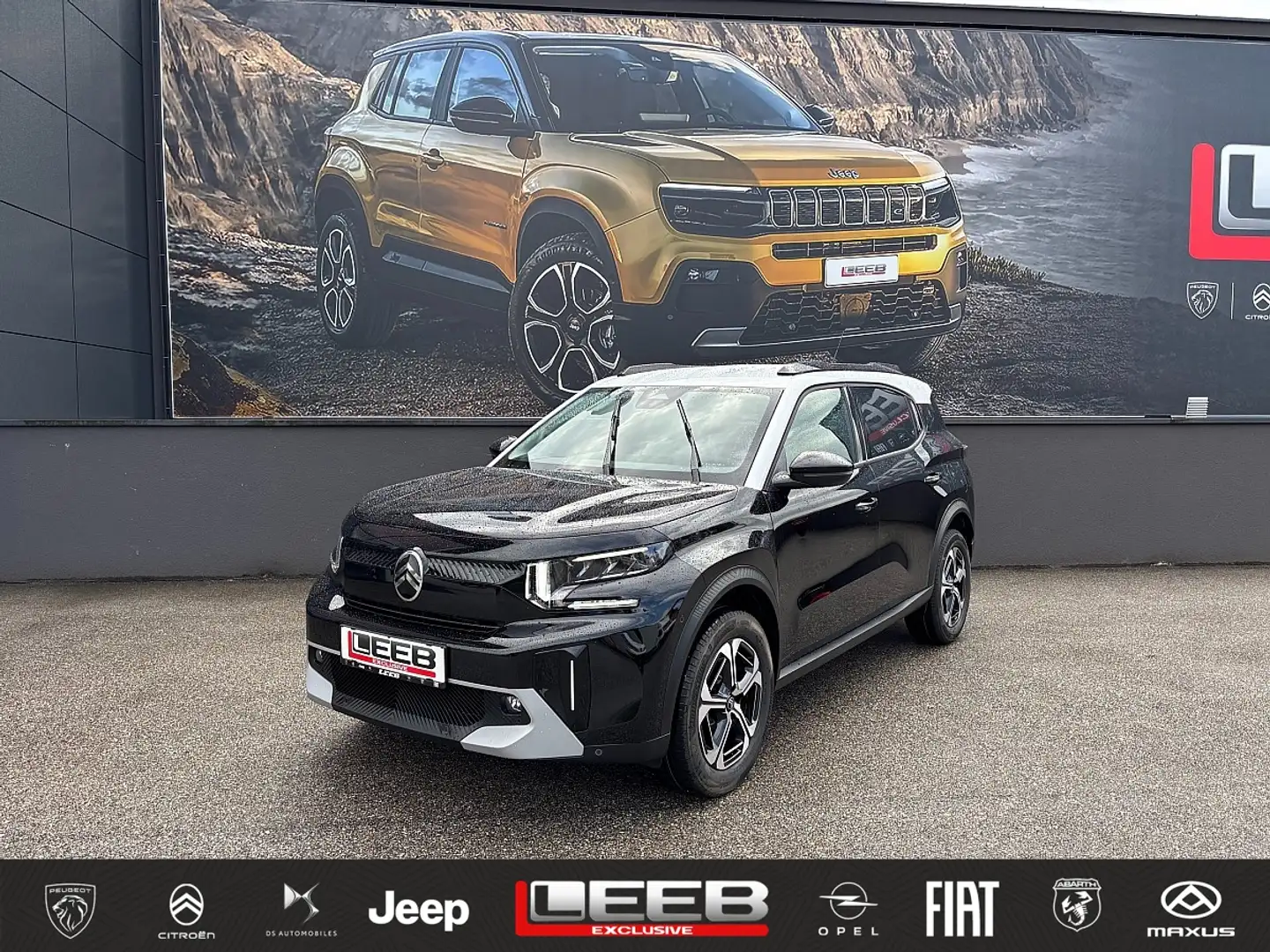 Citroen C3 Aircross Hybrid mHEV 145 Max ë-DSC6 inkl. Winterpaket Schwarz - 1