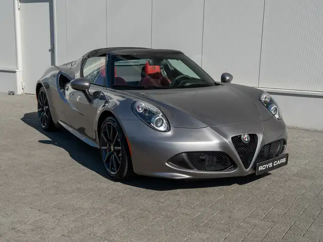 Alfa Romeo 4C 4C Spider - 1st Owner - Grigio Metallic - Rosso Co