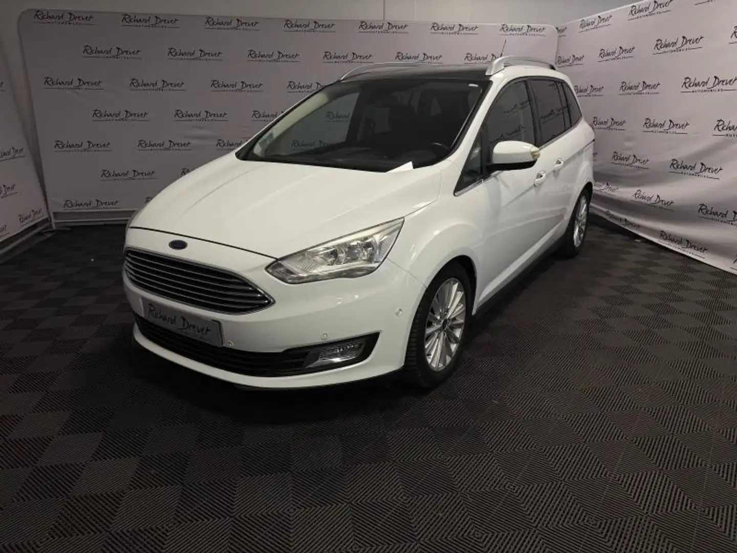 Ford Grand C-Max 1.5 TDCi 120ch Stop\u0026Start Titanium X Blanc - 1